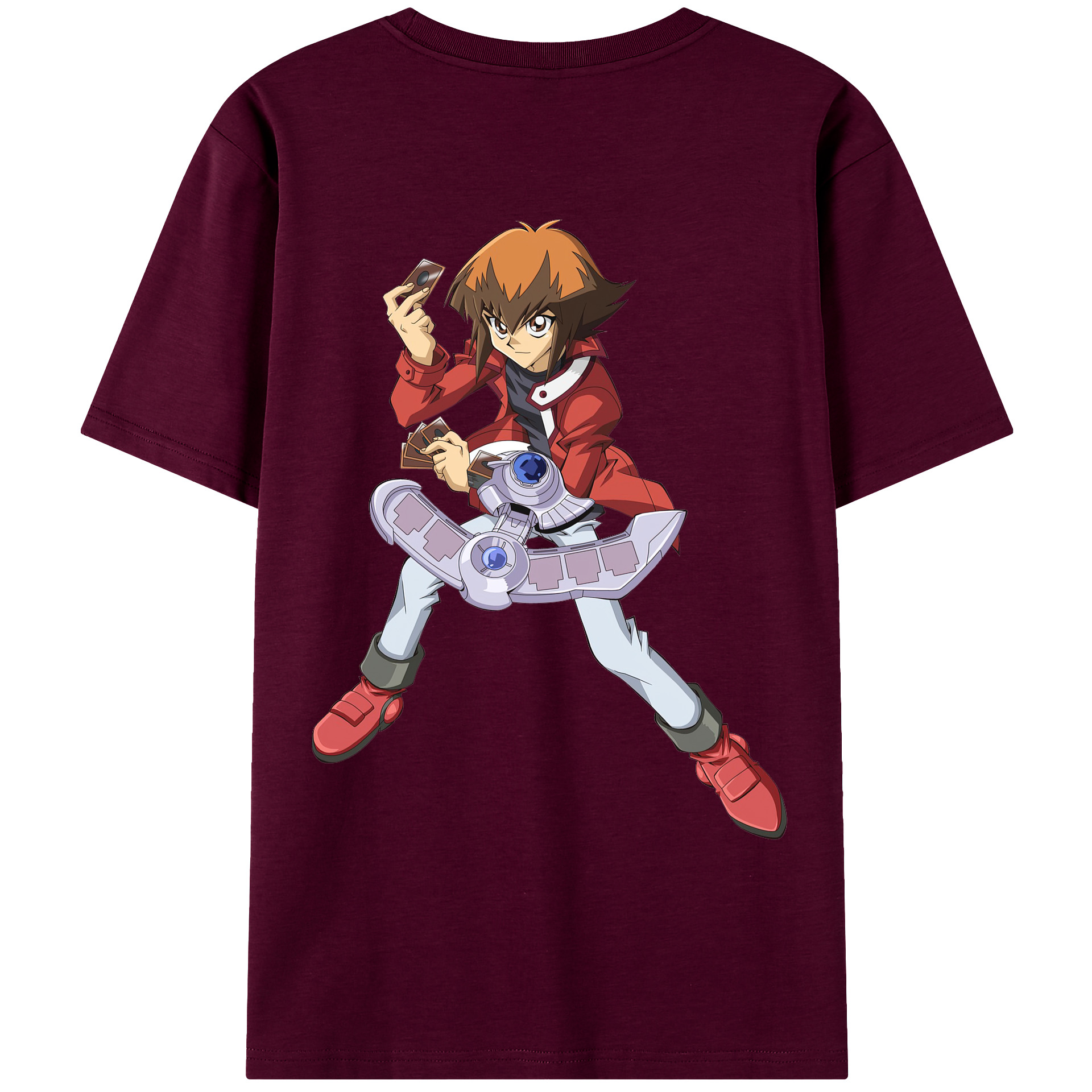遊☆戯☆王 Yu-Gi-Oh! レディース半袖Tシャツ(バックプリント)